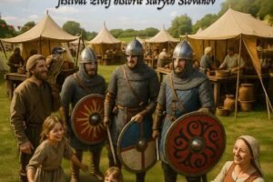 Hrad Modrý Kameň: Brány času sú festival živej histórie starých Slovanov. Počas ...