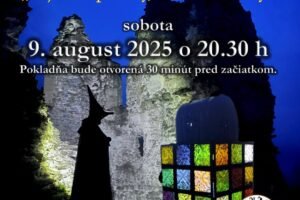 Hrad Sklabiňa: Nepremeškajte najbližšiu nočnú prehliadku v sobotu 9. augusta o 2...