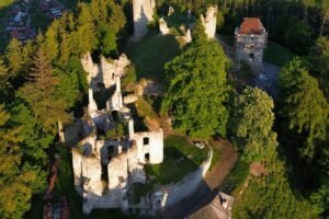 Hrad Sklabiňa: Sklabinský hrad