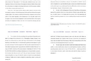 Trumpovo ministerstvo spravodlivosti formálne žiada súd v Manhattane o odtajneni...