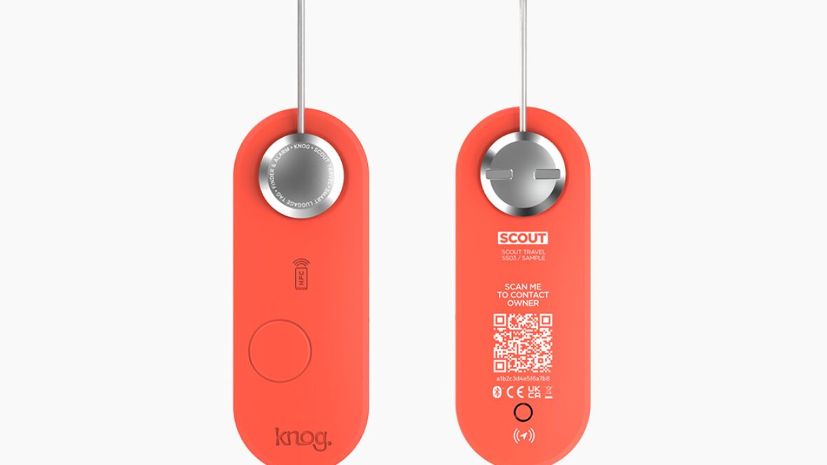 Inteligentný štítok na batožinu od Knog