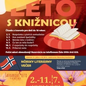 Kultúrne centrum Bojnice: „Leto s knižnicou v Bojniciach: Čítanie a tvoren...