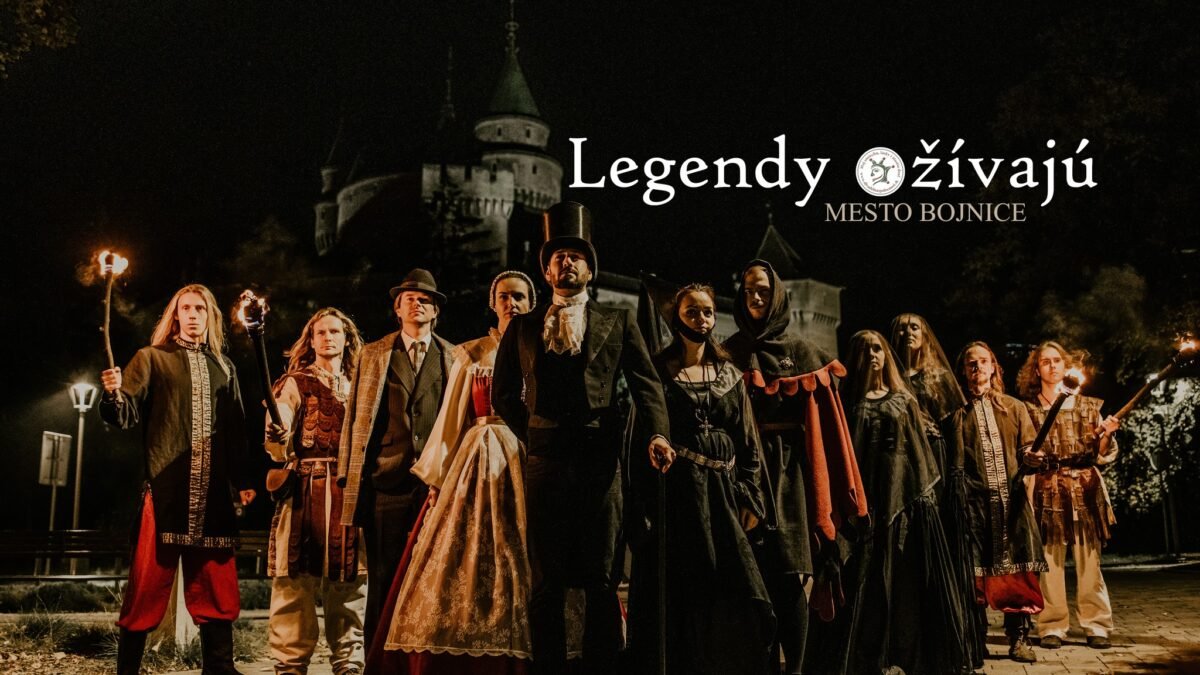 Kultúrne centrum Bojnice: Tam, kde prítomnosť s minulosťou stretáva sa, LEGENDY OŽÍVAJÚ
