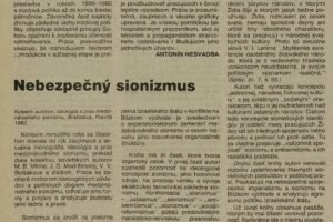 Mesežnikov: Včerajší obhajca, dnešný popierač Palestíny.