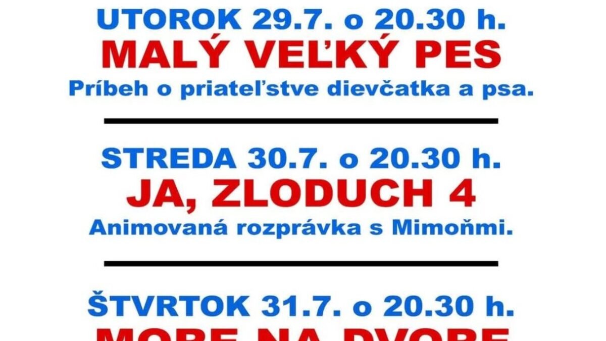Mesto Čadca: K LETU V NAŠOM MESTE UŽ NEODMYSLITEĽNE PATRÍ AJ