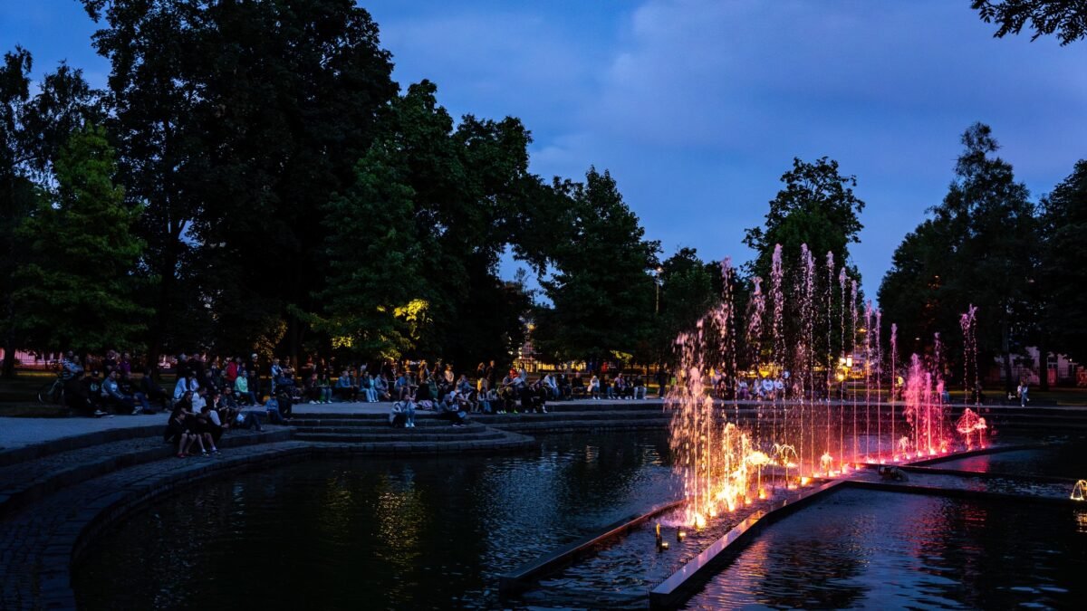 Mesto Košice: Conrad šou roztancovala fontánu aj park Mesto Košice: Conrad šou roztancovala fontánu aj park