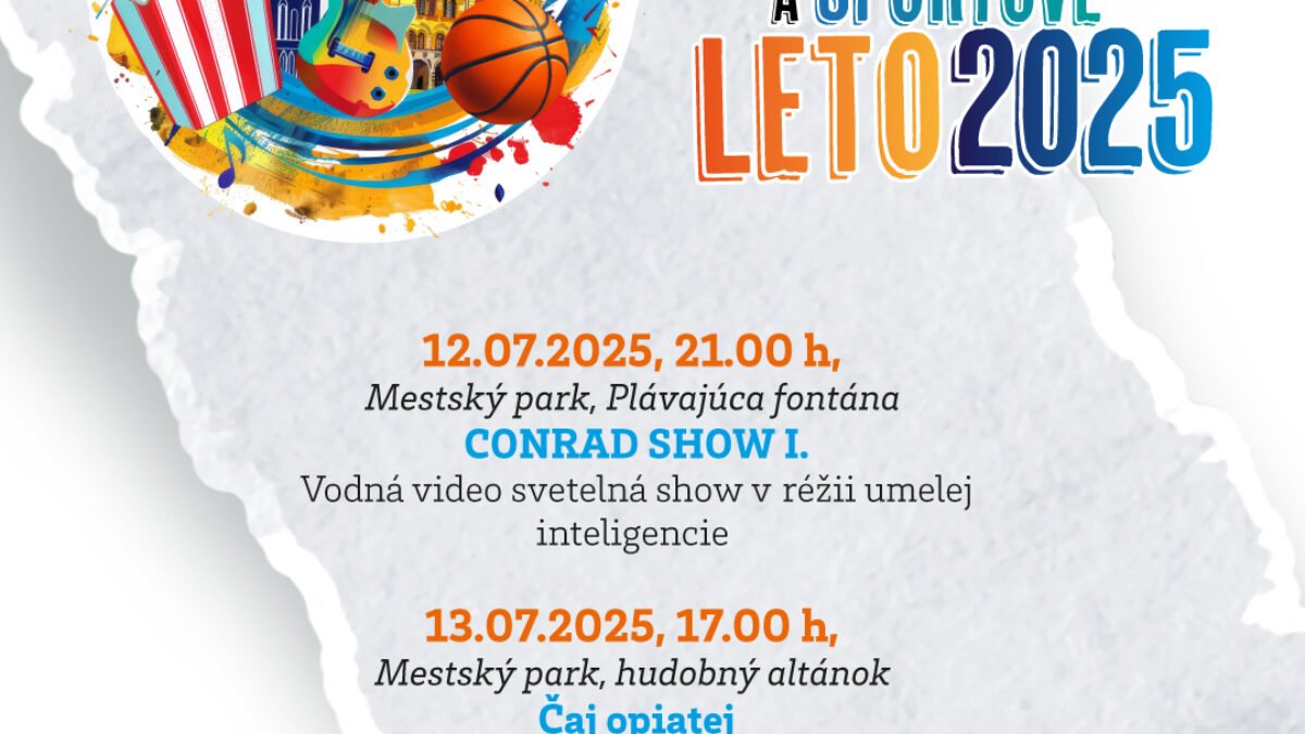 Mesto Košice: „KOŠICKÉ LETO: HUDBA, SVETLO, PARK“