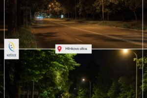 Mesto Košice: „Nové smart LED osvetlenie na Hlinkovej ulici“