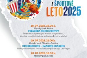Mesto Košice: PREMIÉRA PSÍCH ŠPORTOV, IMAGINE DRAGONS ČI PIKNIK PARKU. VÍKEND...
