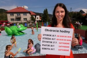 Mesto Krásno nad Kysucou: Detský vodný svet Krásno – otváracie hodiny