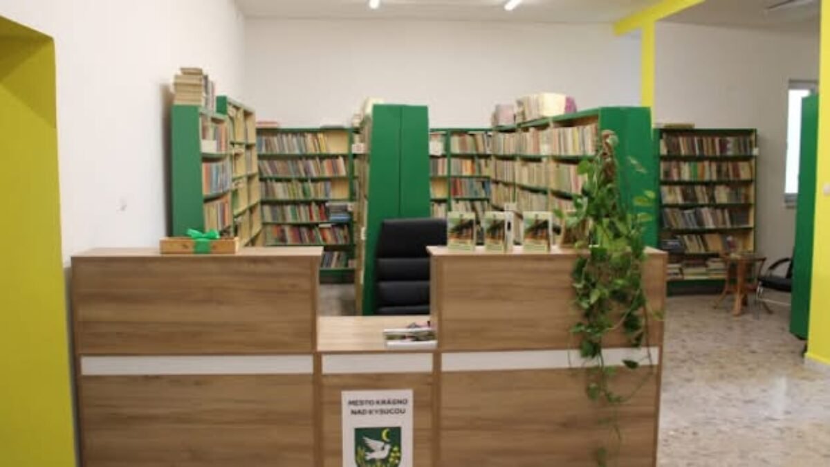 Mesto Krásno nad Kysucou: Mestská knižnica bude zatvorená