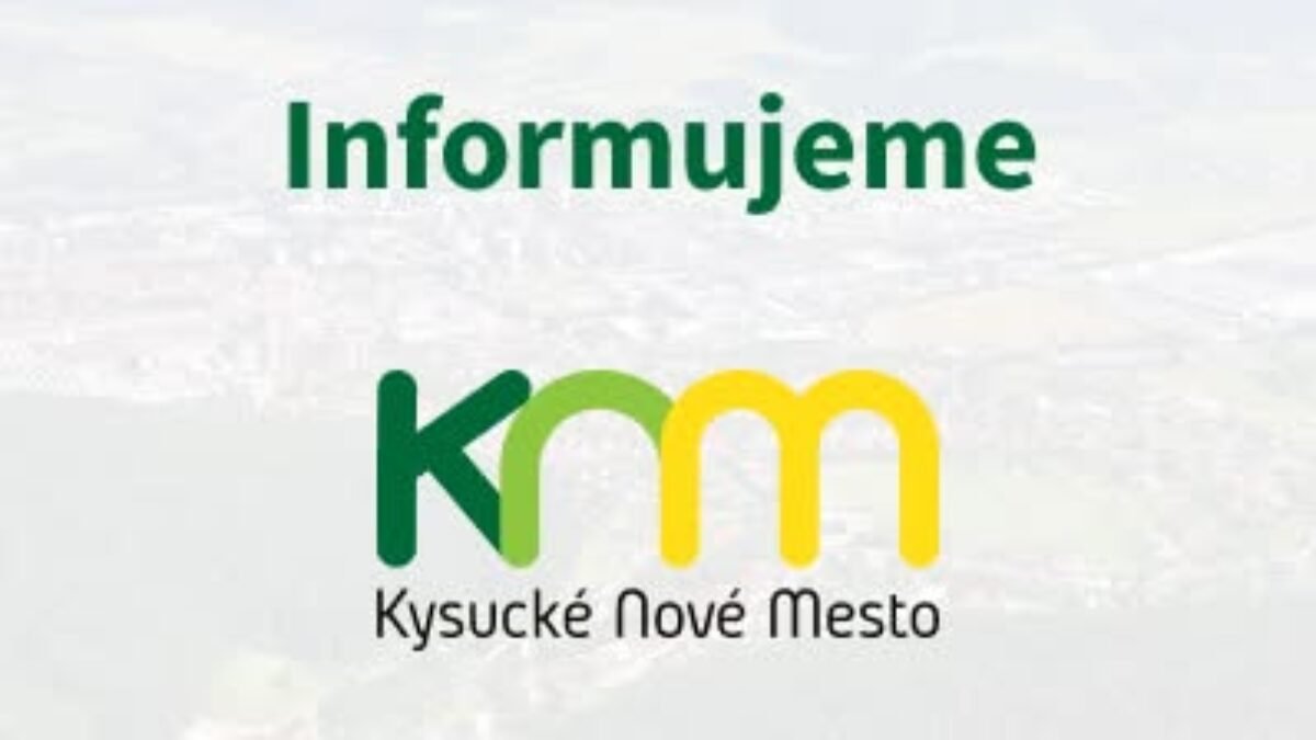 Mesto Kysucké Nové Mesto: ZŠ Nábrežná KNM informuje o voľných pracovných miestach