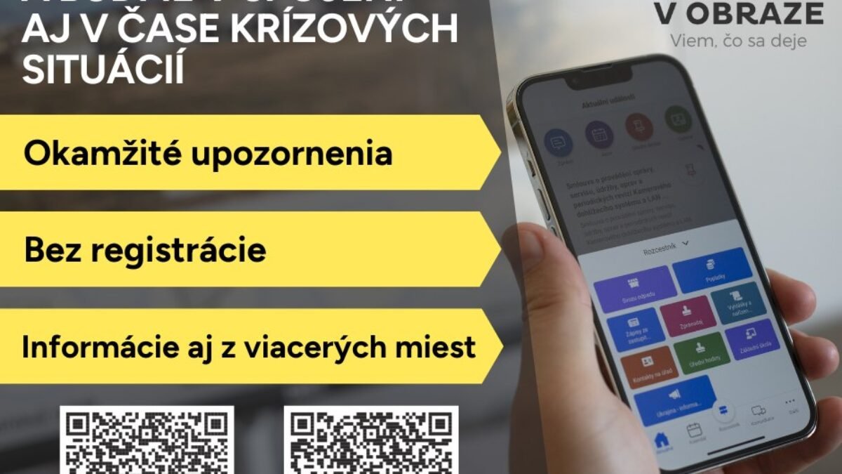 Mesto Piešťany: Pomôžte nám vylepšiť aplikáciu V OBRAZE!