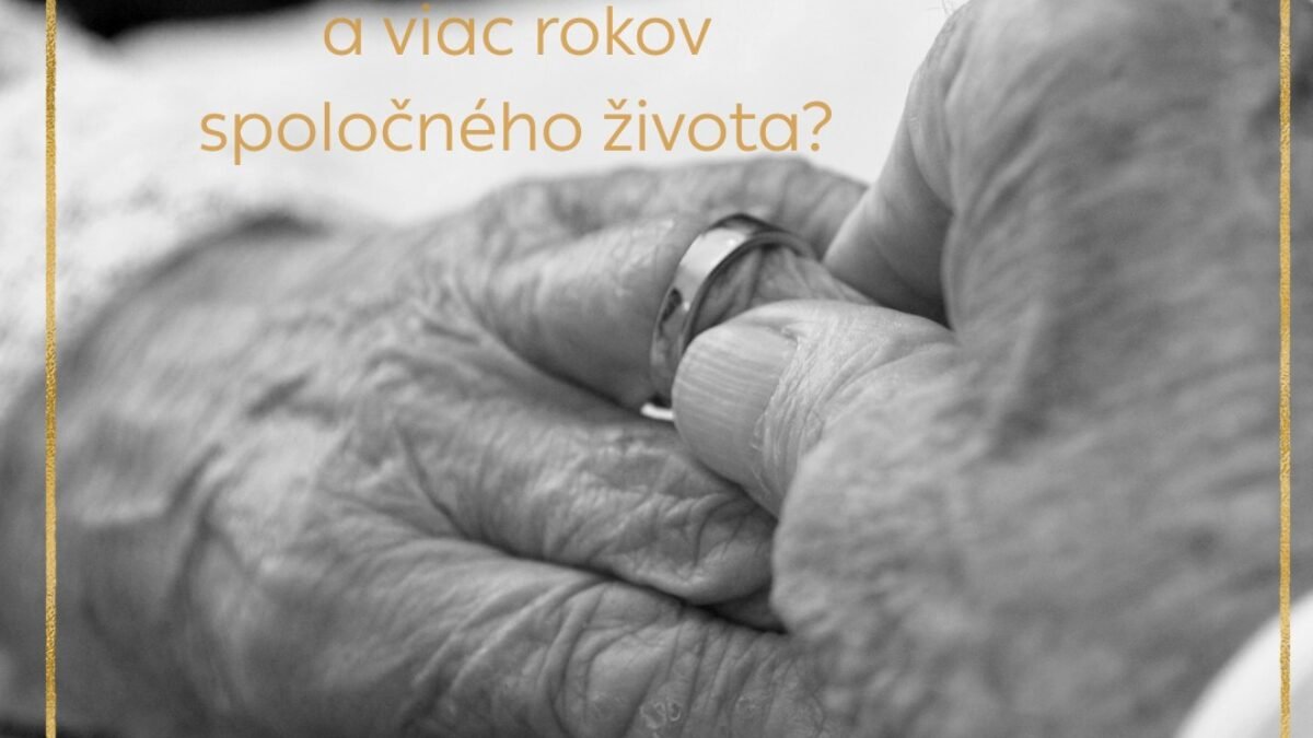 Mesto Prievidza: OSLÁVILI STE 50 A VIAC ROKOV SPOLOČNÉHO ŽIVOTA?