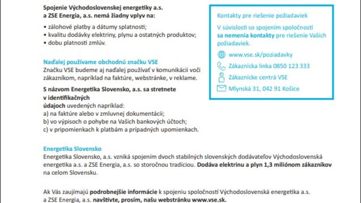 Mesto Svit: Dôležité pre občanov!