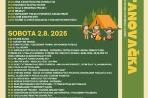 Mesto Topoľčany: Čo by to bolo za leto bez STANOVAČKY?