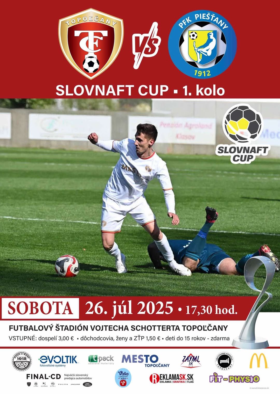 Mesto Topoľčany: Súťažný futbal sa vracia!