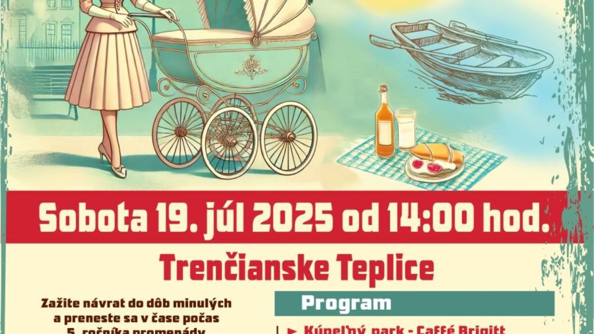 Mesto Trenčianske Teplice: Už zajtra sa vidíme v Kúpeľnom parku