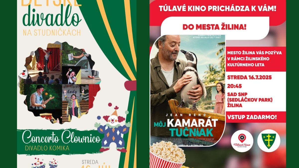 Mesto Žilina: PRIPOMÍNAME DNEŠNÉ KULTÚRNE AKCIE