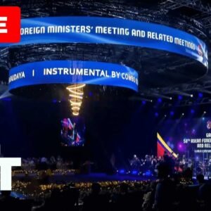 Ministri zahraničných vecí ASEAN a globálni partneri na galavečeri v Kuala Lumpu...