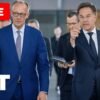 Nemecko oslavuje 70 rokov v NATO: Merz a Mark Rutte sľubujú podporu Ukrajine