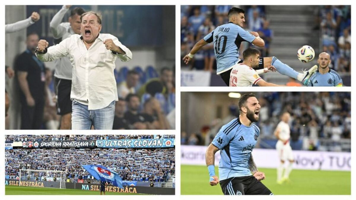 Pamätný večer v Lige majstrov: Plný štadión, chladnokrvný Strelec, tréner Pamätný večer v Lige majstrov: Plný štadión, chladnokrvný Strelec, tréner Weiss vo vytržení