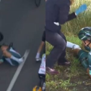 Philipsen odstúpil z pretekov po páde v tretej etape.