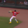 Ronald Acuña Jr. predviedol najlepší hod roka v MLB z hlbokého pravého poľa.