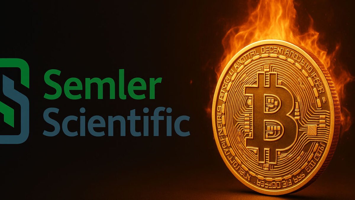 Spoločnosť Semler Scientific získala ďalších 187 bitcoinov, čím jej celkové držby prekročili 4 600 BTC.