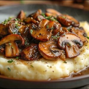 Vegánske hubové ragú – výdatné, krémové a jednoducho chutné!