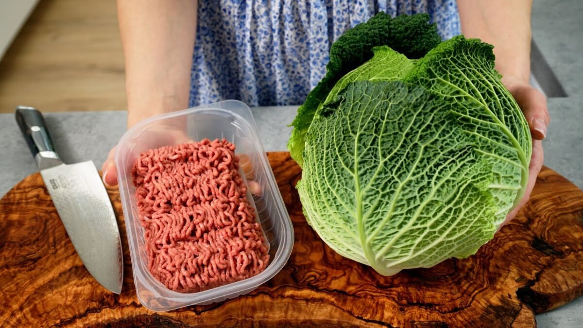 Vegánske mleté a kapusta! Domáca receptúra chutí lepšie ako mäso.