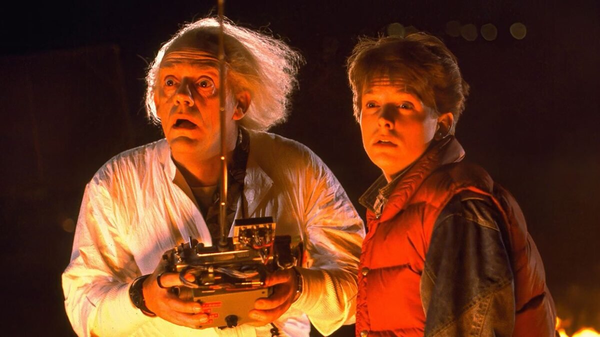 Sedem rokov po skončení filmu Návrat do budúcnosti sa Michael J. Fox a Christopher Lloyd stretli tým najlepším spôsobom.
