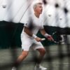 Bill Ackman sa snaží stať najstarším tenistom, ktorý získa profesionálne body.