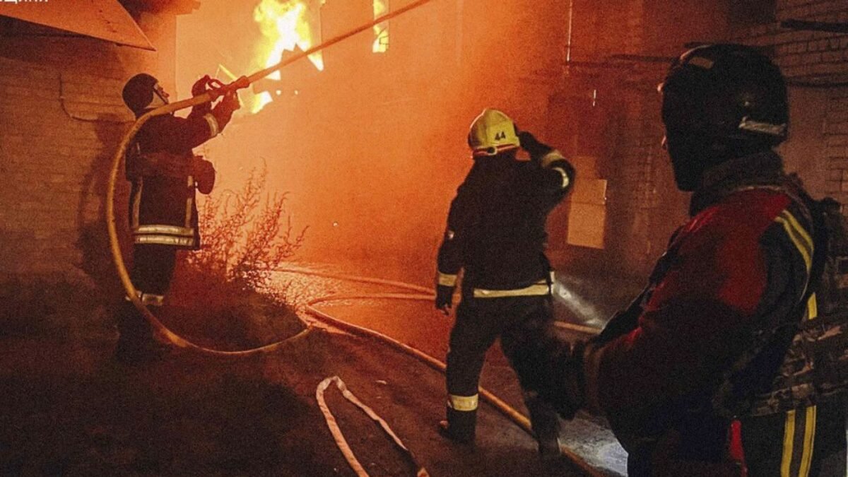 Kyjev čelil masívnemu dronovému útoku.