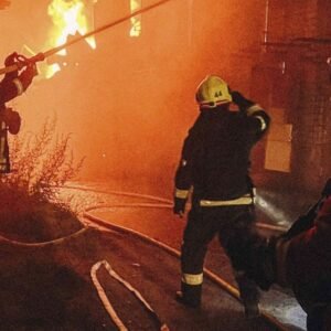 Kyjev čelil masívnemu dronovému útoku.