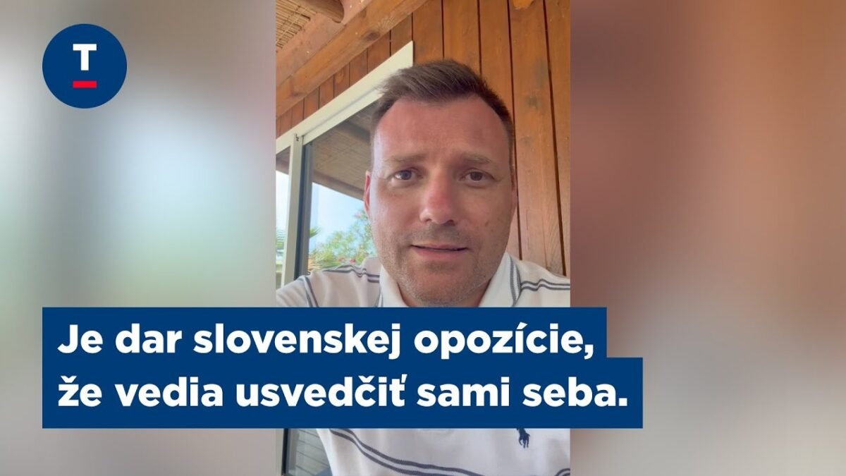 Taraba: Je dar slovenskej opozície, že vedia usvedčiť sami seba.