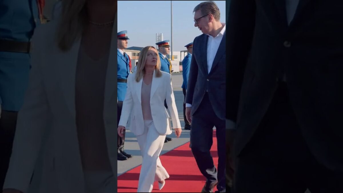 Giorgia Meloni v Belehrade: Taliansko zdvojnásobuje úsilie pre budúcnosť Srbska v EÚ!