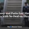 Trump a Putin ukončili rokovania o Aljaške bez dohody o Ukrajine