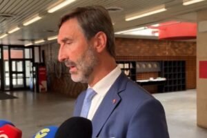 Tlačový brífing ministra Juraja Blanára po samite prezidentov USA a Ruskej feder...