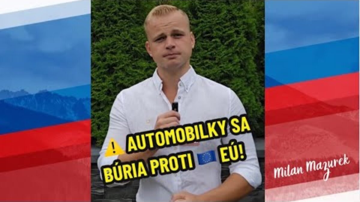 ✅️ JE TO TU! ⚠️ AUTOMOBILKY SA BÚRIA PROTI 🇪🇺 EÚ!