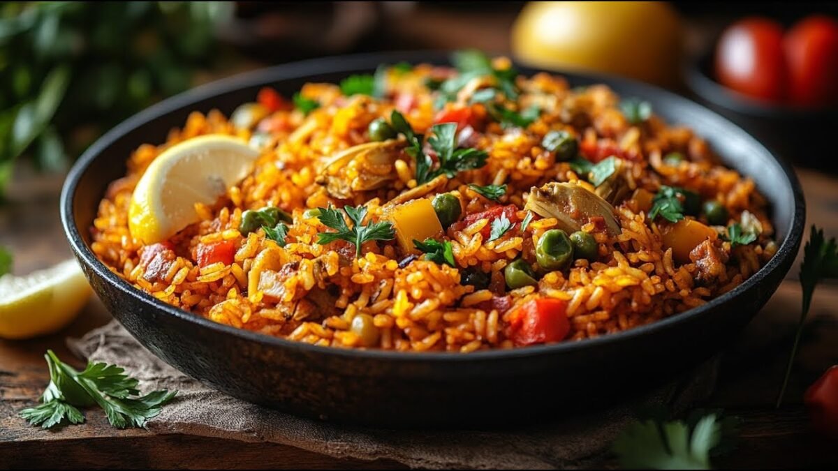Vegánska Paella: Španielska Delikatesa
