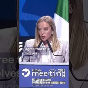 Meloniová: „Musíme budovať – Taliansko a Západ stoja pred novou érou!&#822...