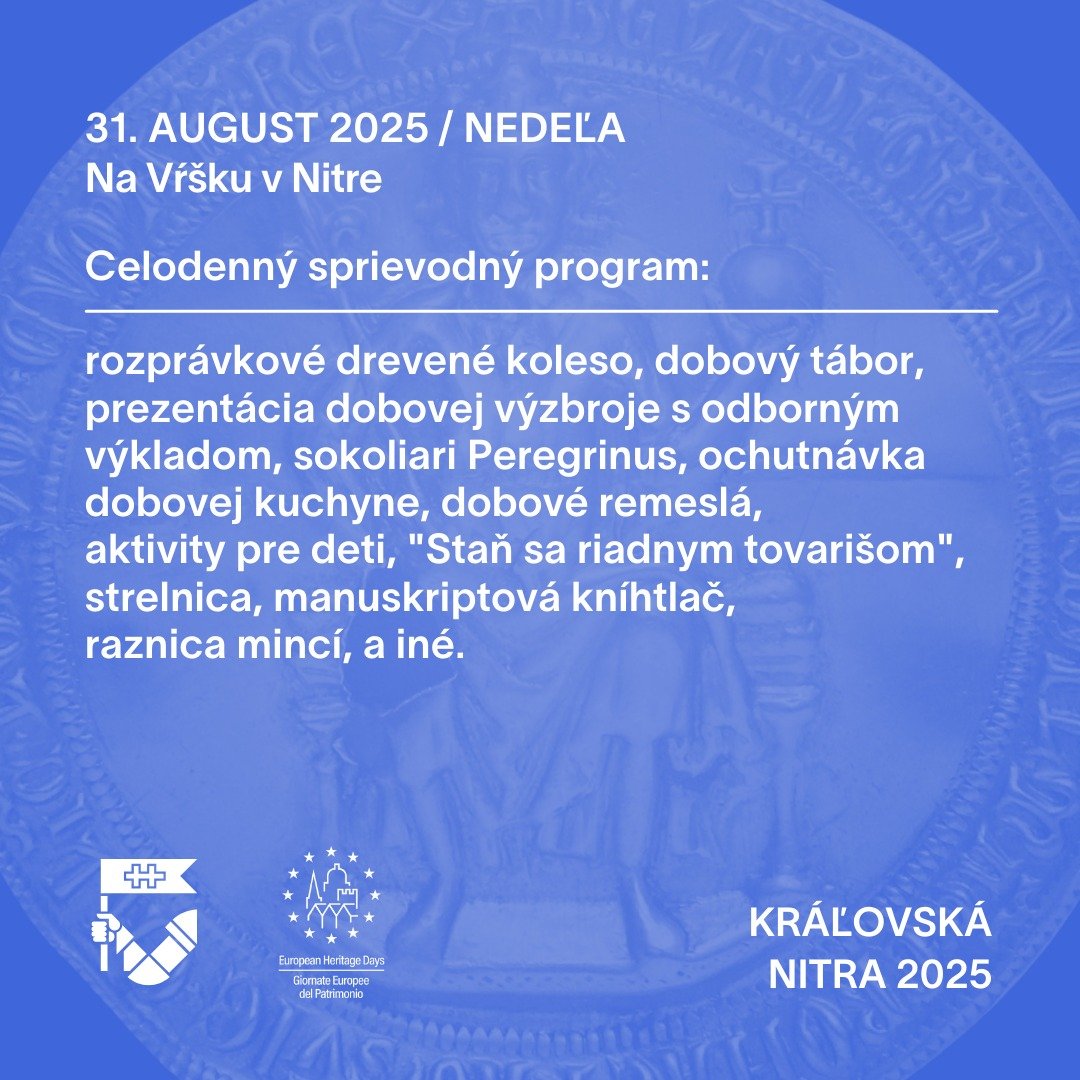 Mesto Nitra: DO NITRY, DO MESTA KRAĽOVSKÉHO!