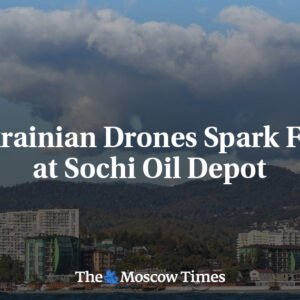 Ukrajinské drony spôsobili požiar v ropnom sklade v Soči