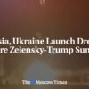 Rusko a Ukrajina vysielajú drony pred summitom Zelenského a Trumpa