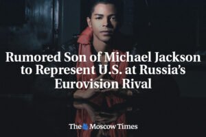Údajný syn Michaela Jacksona bude reprezentovať USA na ruskej verzii Eurovízie