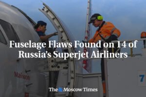 Zistené chyby trupu na 14 ruských lietadlách Superjet