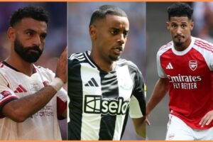 Hráči Liverpoolu a Arsenalu dominujú v Tíme roka.