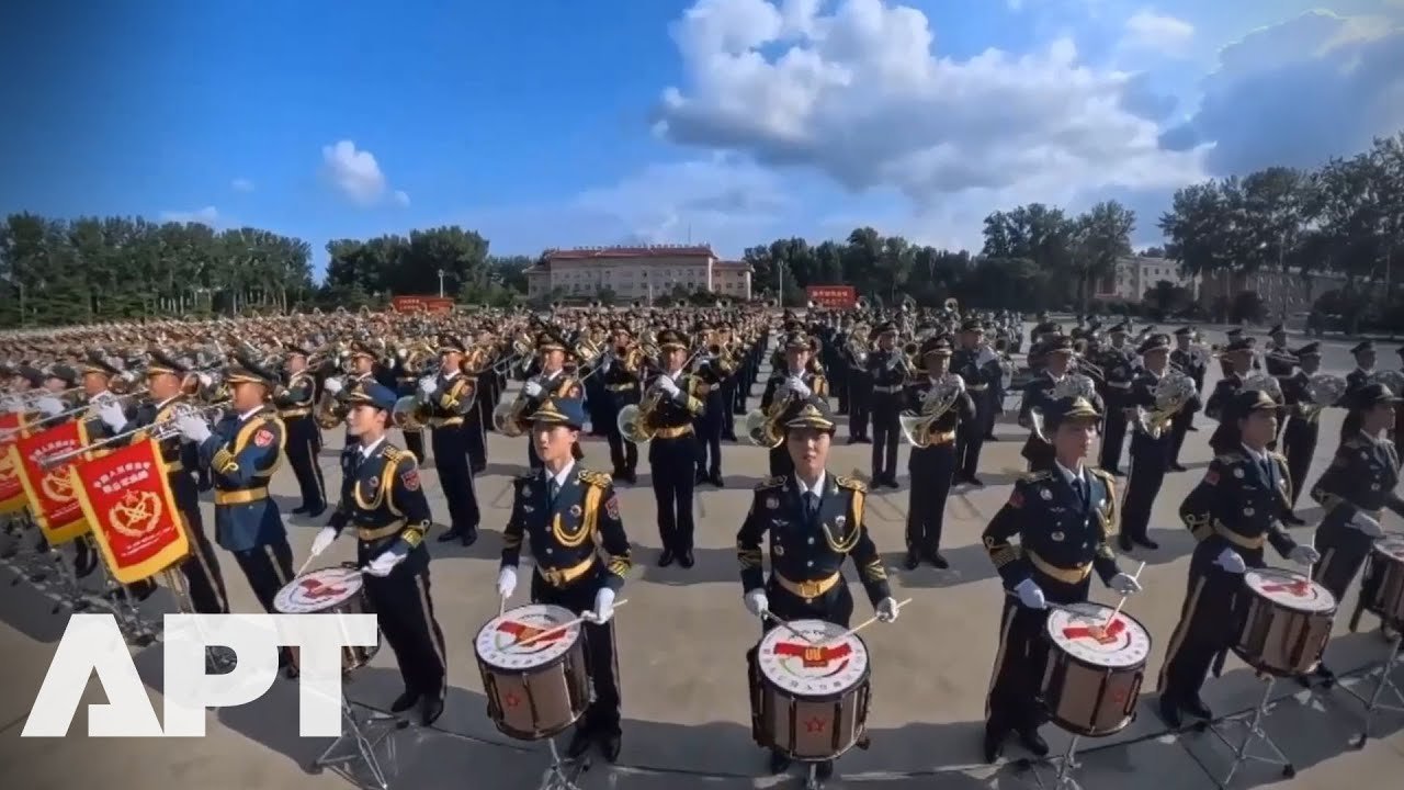 Čína predvádza vojenskú silu v rozsiahlych prípravách na prehliadku k výročiu Druhej svetovej vojny.