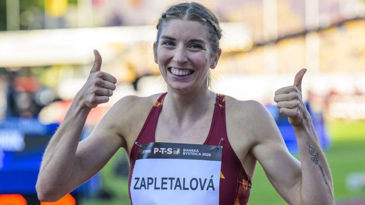 Fantastická Zapletalová zabehla na Diamantovej lige národný rekord, zdolala ju len Bolová